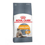 غذای خشک گربه رویال کنین هیر اند اسکین (Royal Canin Hair and Skin dry cat food) وزن 10 کیلوگرم