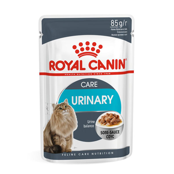 پوچ یورینری کر گربه رویال کنین (Royal Canin Urinary Care Cat Pouch) وزن 85 گرم