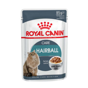 پوچ گربه رویال کنین هیربال (Royal Canin Hairball Care Cat Pouch) وزن 85 گرم