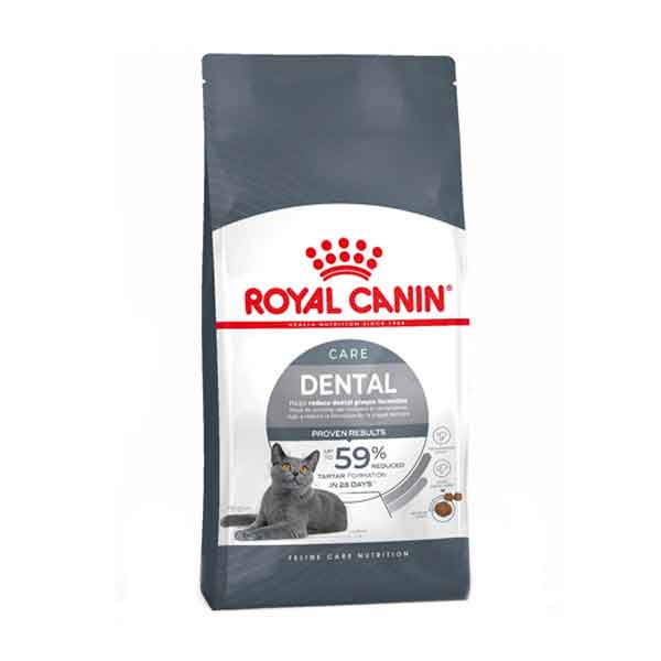 غذای خشک گربه رویال کنین دنتال کر (Royal canin dental care dry cat food) وزن 1.5 کیلوگرم