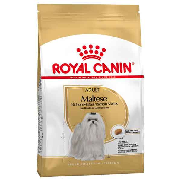 غذای خشک سگ رویال کنین مالتیز ادالت (Royal Canin Maltese Adult Dry Dog Food) وزن 1.5 کیلوگرم