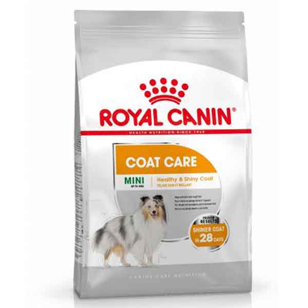 غذای خشک سگ رویال کنین مینی کوت کر(Royal Canin Mini Coat Care Dry Dog Food) وزن 3 کیلوگرم
