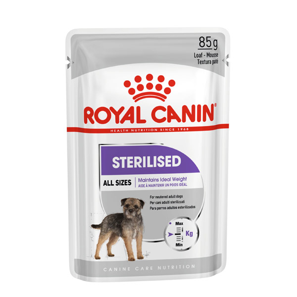 پوچ سگ بالغ رویال کنین استرلایزد کر (Royal Canin Sterilised Care Wet Dog) وزن 85 گرم