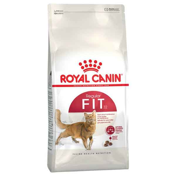غذای خشک گربه رویال کنین رگیولار فیت (Royal canin regular fit dry cat food) وزن 10 کیلوگرم