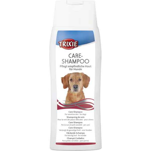 شامپو سگ تریکسی مراقبت از پوست حساس (Trixie care dog shampoo) حجم 250 میلی لیتر با کد: 29198