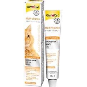 خمیر مولتی ویتامین گربه پروفشنال جیم کت (GimCat Multi Vitamin Professional) وزن 100 گرم