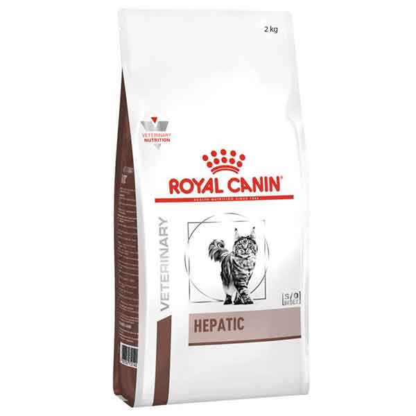 غذای خشک گربه رویال کنین هپاتیک (Royal canin hepatic dry cat food) وزن 2 کیلوگرم