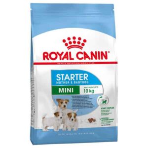 غذای خشک مادر و توله سگ رویال کنین مینی استارتر (Royal Canin Mini Starter Mother and Babydog dry food) وزن 4 کیلوگرم