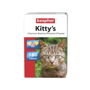 قرص مکمل گربه بیفار کیتیز (beaphar Kitty's Mix) بسته 180 عددی
