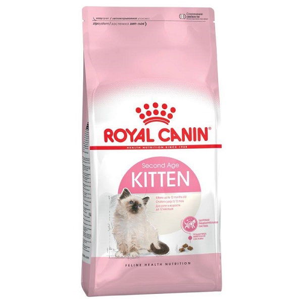 غذای خشک بچه گربه کیتن رویال کنین (Royal Canin kitten dry food) وزن 2 کیلوگرم