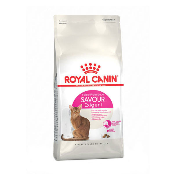 غذای خشک گربه رویال کنین سیور اگزیجنت (Royal Canin Savour Exigent dry cat food) وزن 2 کیلوگرم