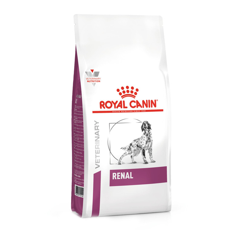 غذای خشک سگ رنال رویال کنین (ROYAL CANIN Renal Adult Dry Dog Food) وزن 2 کیلوگرم