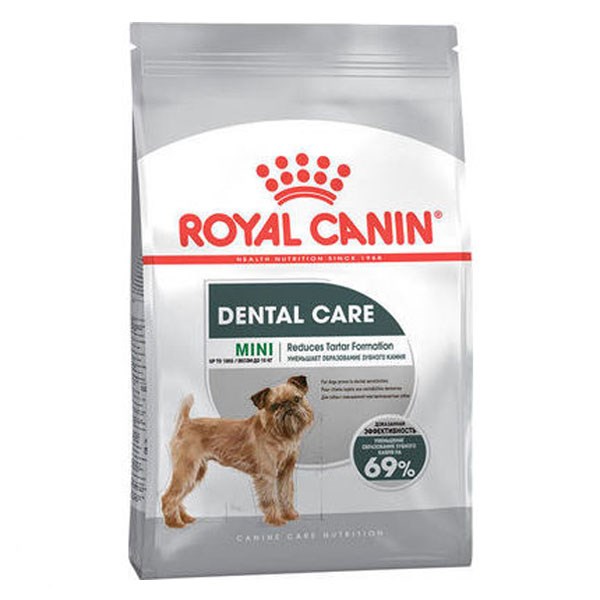 غذای خشک سگ رویال کنین مینی دنتال کر (Royal canin mini dental care dry dog food) وزن 3 کیلوگرم